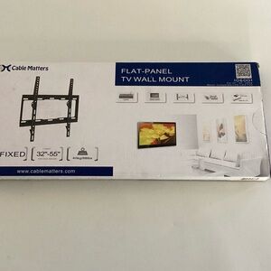 Cable Matters Flat-Panel TV fixed Wall Mount 32-55”